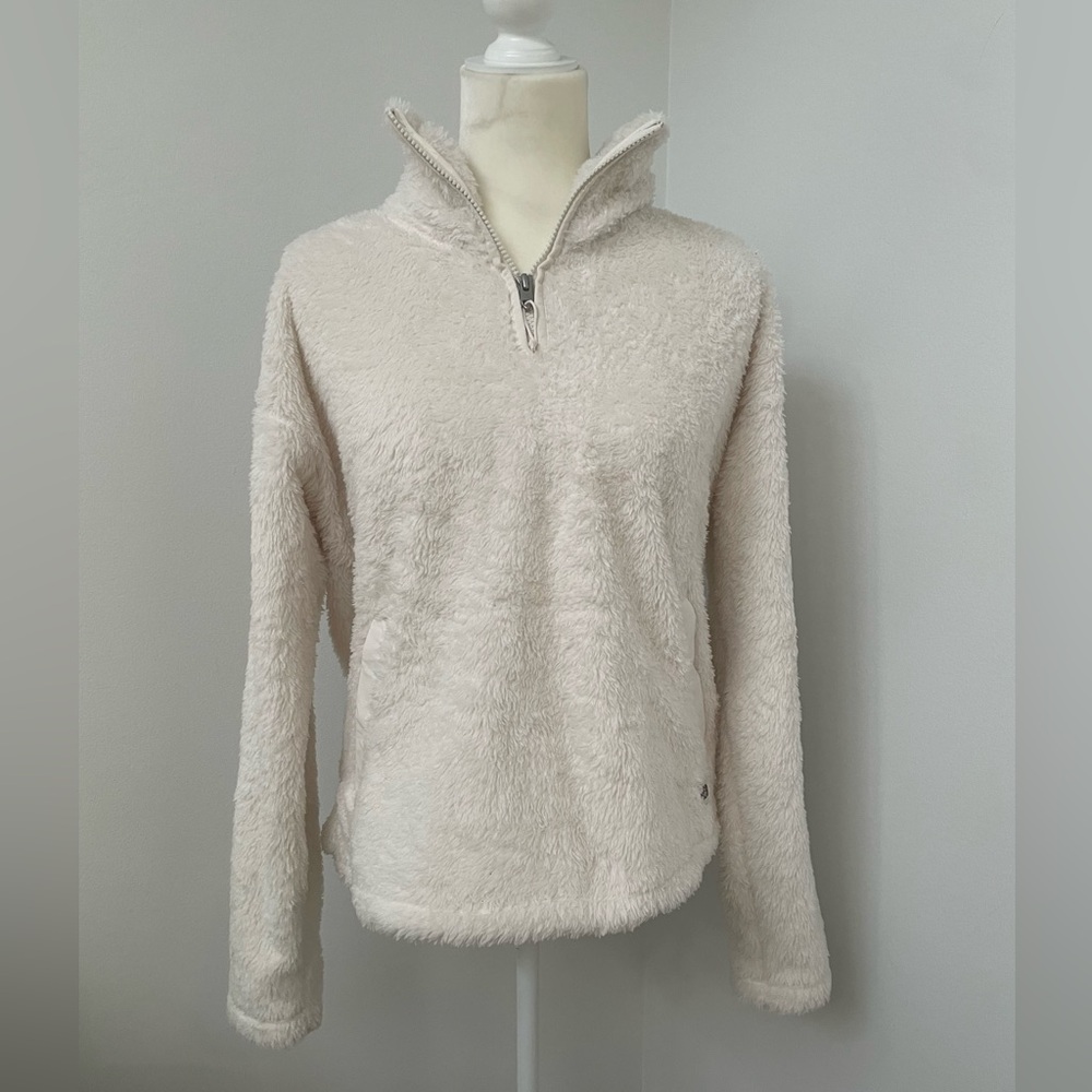 The North Face quarter zip fleece size large‎
